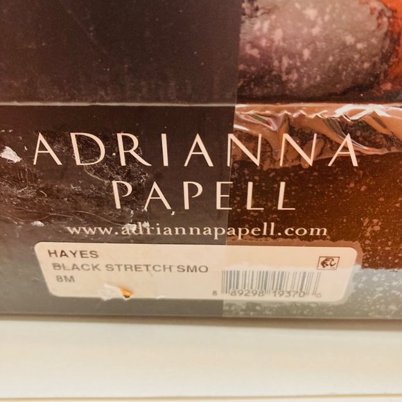 Adrianna Papell Ankle Boots 8M Hayes Black Leather Heels New with box - Picture 4 of 11